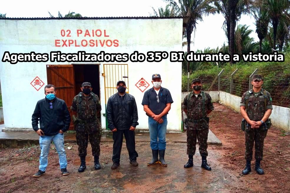 No momento, você está visualizando Agentes de Fiscalização do Exército Brasileiro vistoriam instalações da CMB