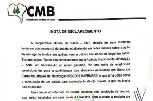 Leia mais sobre o artigo Nota de Esclarecimento