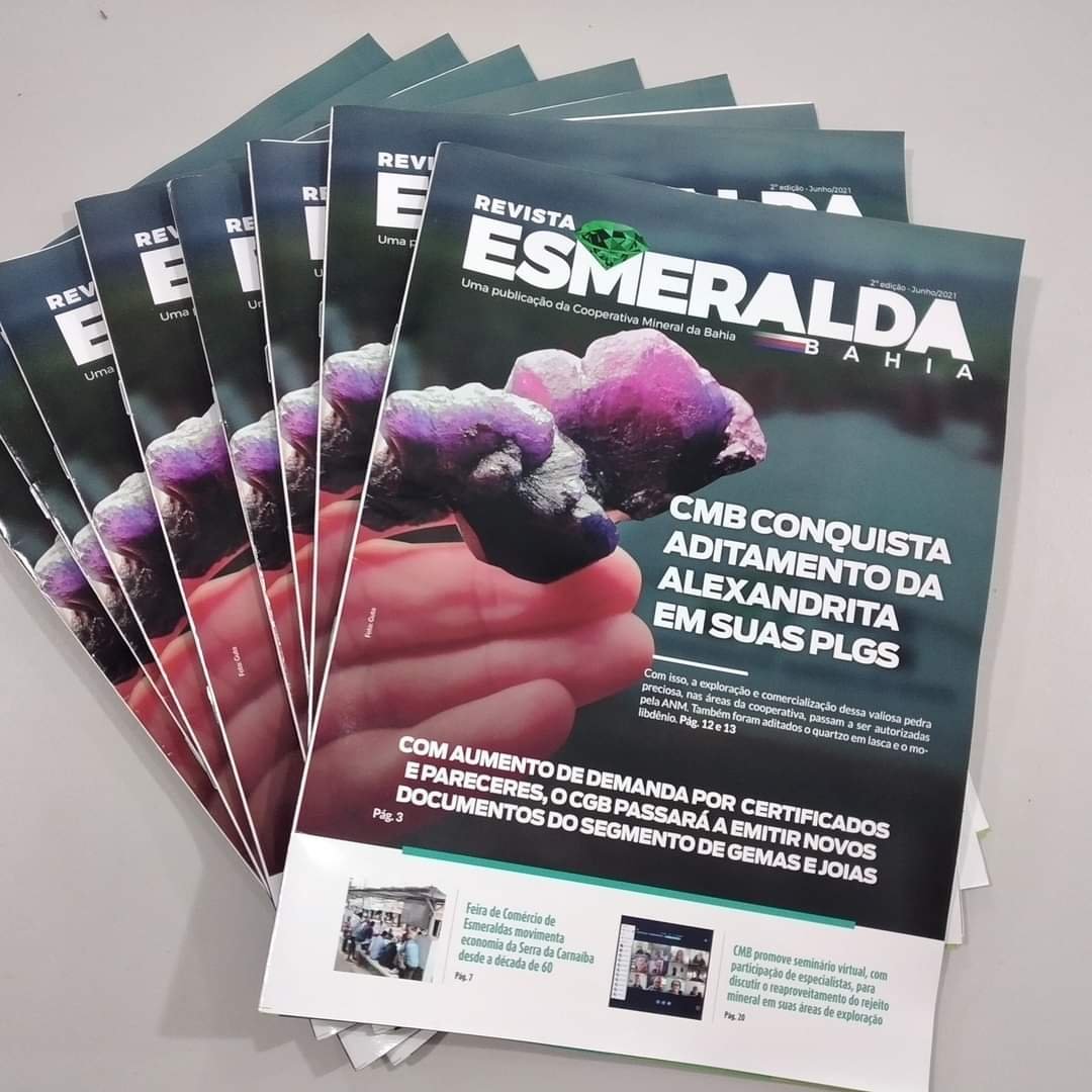 No momento, você está visualizando 2ª Edição da Revista Esmeralda destaca força do Cooperativismo e os Resultados Alcançados pela Cooperativa Mineral da Bahia