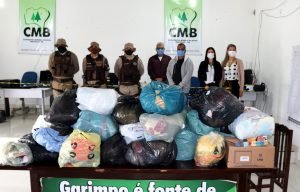 Leia mais sobre o artigo Campanha do Agasalho da CMB recebe reforço da Polícia Militar