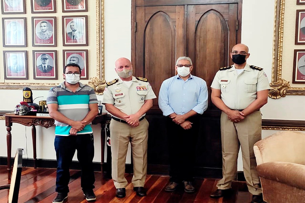 Leia mais sobre o artigo Representantes da CMB se reúnem com comandante geral da PM Baiana